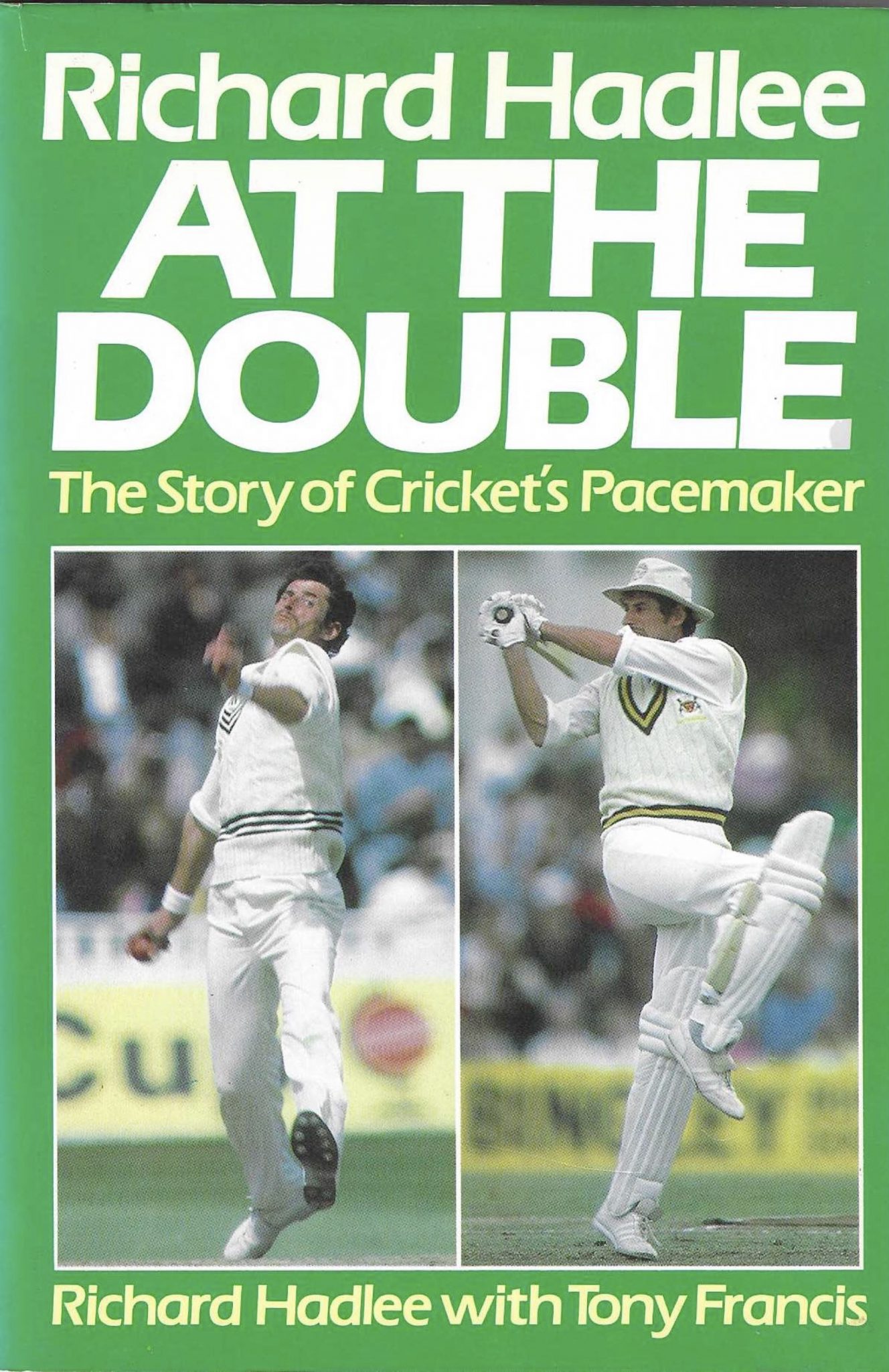 Richard Hadlee: At the Double (Hardback - SIGNED COPY)