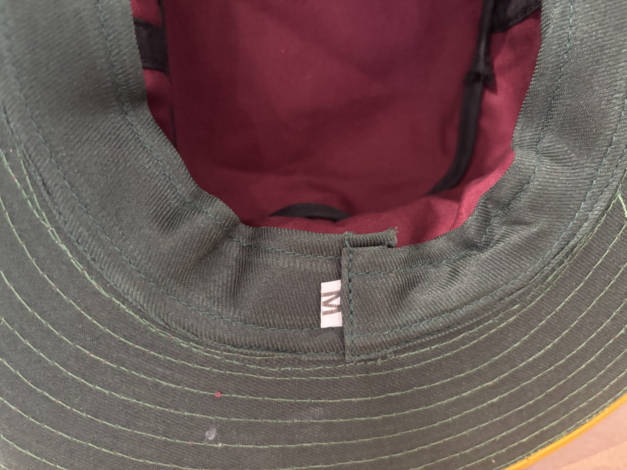 West Indies Sun-Hat Signed by Curtly Ambrose & Courtney Walsh - Image 2