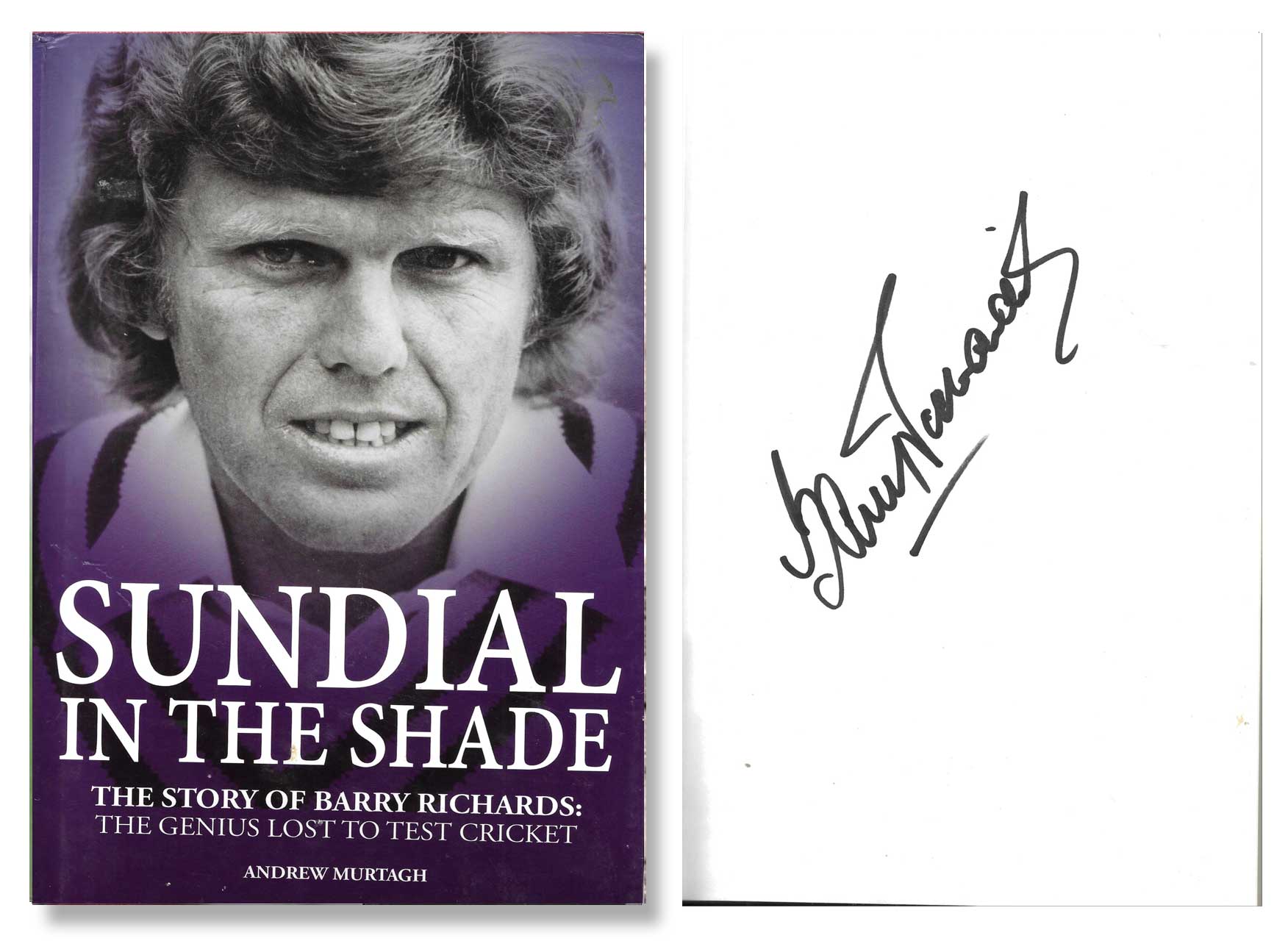 Barry Richards biography - Hardback (SIGNED COPY)